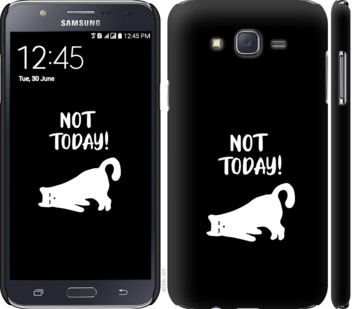 

Чехол Уставший кот для Samsung Galaxy J7 J700H 874150