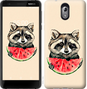 

Чехол Енотик с арбузом для Nokia 3.1 800103