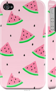 Чехол Розовый арбуз для iPhone 4