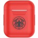 Силиконовый футляр Marvel series для наушников AirPods (Spider man / Красный)