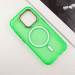 Чехол TPU+PC Lily with Magnetic safe для Apple iPhone 15 Pro (6.1") (Neon Green) в магазине vchehle.ua