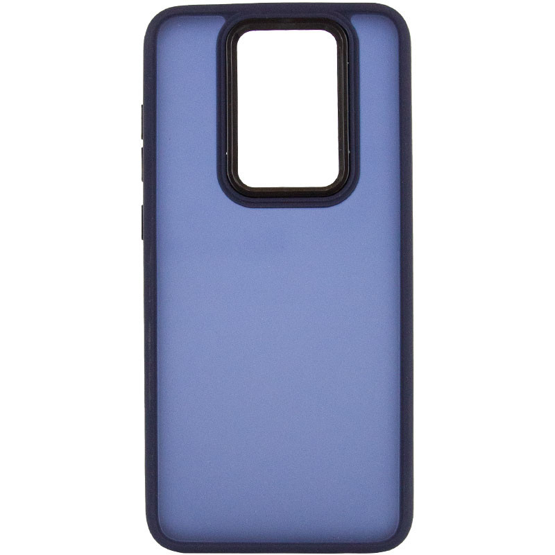 Фото Чохол TPU+PC Lyon Frosted на Xiaomi Redmi Note 9 / Redmi 10X (Navy Blue) на vchehle.ua