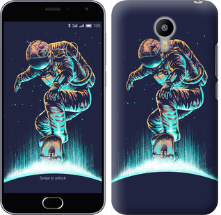 

Чехол Космонавт на скейтборде для Meizu M2 mini 591440
