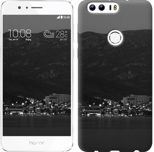 

Чехол Ночь на берегу для Huawei Honor 8 439681