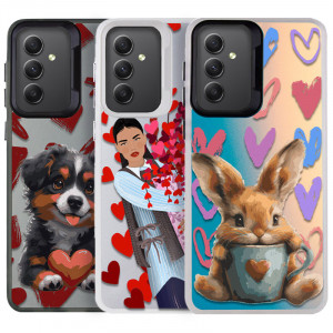 TPU+PC чехол TakiTaki Love magic glow для Samsung Galaxy A14 5G