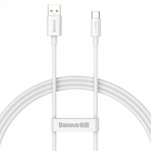 Дата кабель Baseus Superior Series (SUPERVOOC) Fast Charging USB to Type-C 65W 1m (CAYS00090)