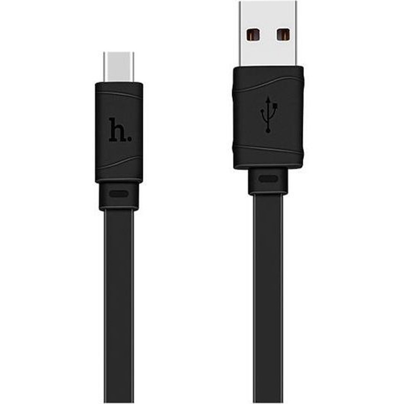 Дата кабель Hoco X5 Bamboo USB to Type-C (100см) (Черный)