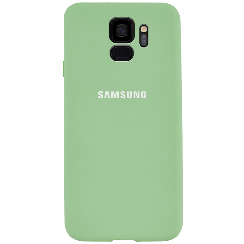 

Чохол Silicone Case Full Protective на Samsung Galaxy S9 (М'ятний / Mint) 771760