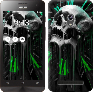 

Чехол Череп-часы для Asus Zenfone 5 645142