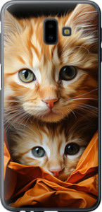 Чехол Котики 2 для Samsung Galaxy J6 Plus 2018