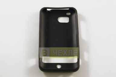 Фото TPU soft чохол на HTC Thunderbolt (Чорний) на vchehle.ua