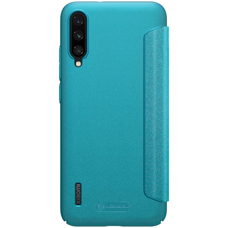 

Шкіряний чохол (книжка) Nillkin Sparkle Series для Xiaomi Mi CC9 (Блакитний / Sapphire blue) 743565