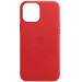 Шкіряний чохол Leather Case (AAA) на Apple iPhone 12 Pro Max (6.7") (Red)