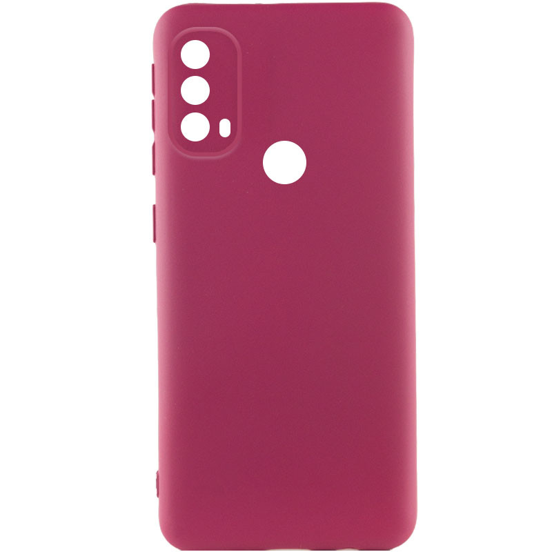 

Чохол Silicone Cover Lakshmi Full Camera (A) на Motorola Moto E40 (Бордовий / Marsala) 1684763