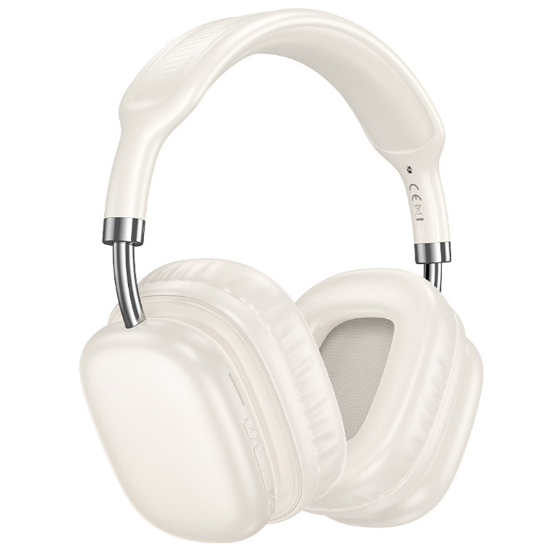 Накладные беспроводные наушники Hoco W52 Wonderful (Milky White)