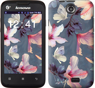 

Чохол Намальовані квіти на Lenovo A300 596187