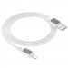 Фото Дата кабель Hoco X108 Benefit USB to Lightning 2.4A (1m) (White) на vchehle.ua