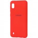 Чехол Silicone Cover Full Protective (AA) для Samsung Galaxy A10 (A105F) (Красный / Red)