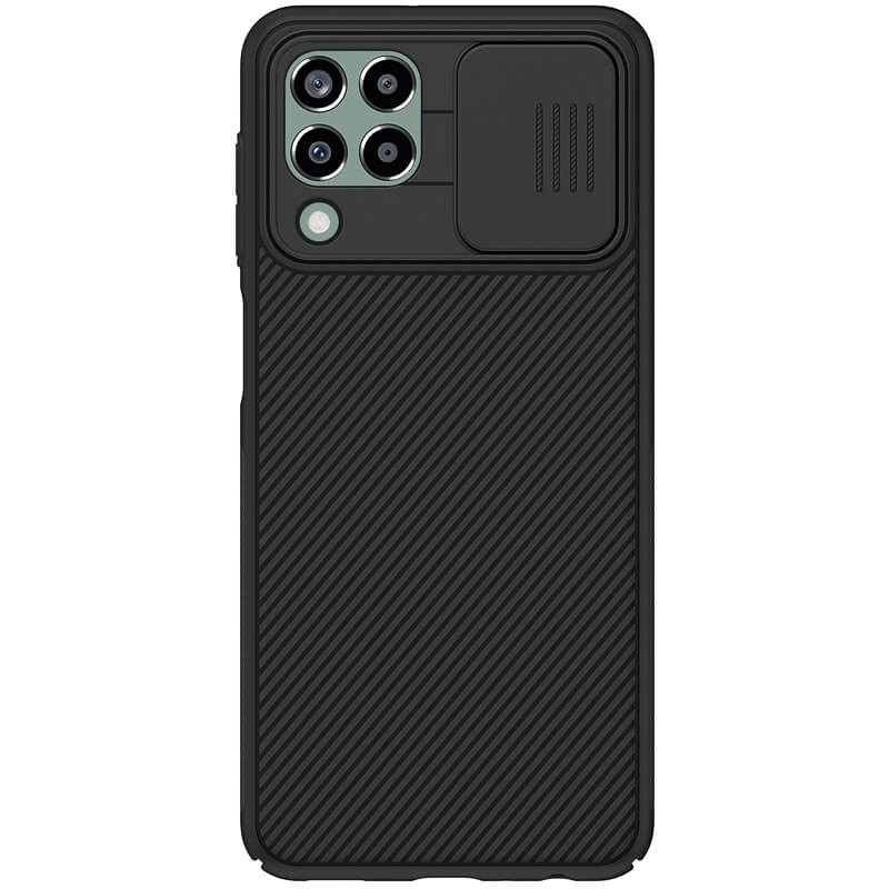 Карбонова накладка Nillkin Camshield (шторка на камеру) на Samsung Galaxy M33 5G (Чорний / Black)