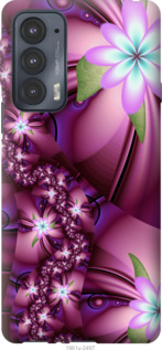 

Чехол Цветочная мозаика для Motorola Edge 20 1229085