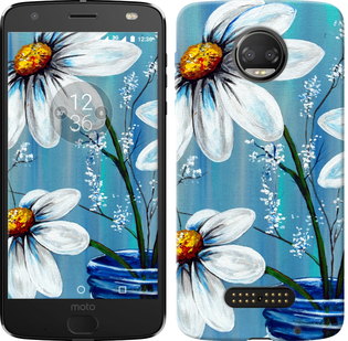 

Чохол Красиві арт-ромашки на Motorola Moto Z3 Play 672804