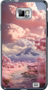 

Чехол Розовые облака для Samsung Galaxy S2 i9100 1644826