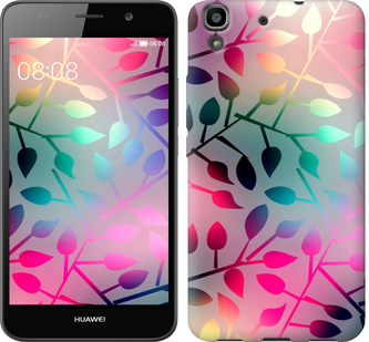 

Чохол Листя на Huawei Y6 626441