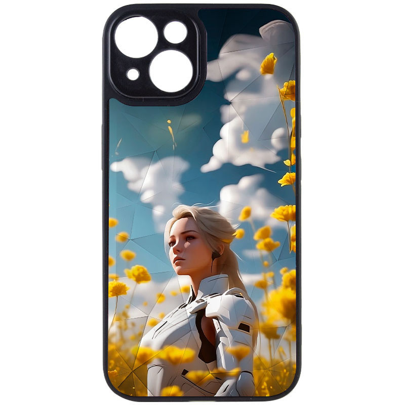 TPU+PC чехол Prisma Ladies для Apple iPhone 15 (6.1") (Anime)