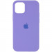 Чохол Silicone Case Full Protective (AA) на Apple iPhone 12 Pro / 12 (6.1") (Бузковий / Dasheen)