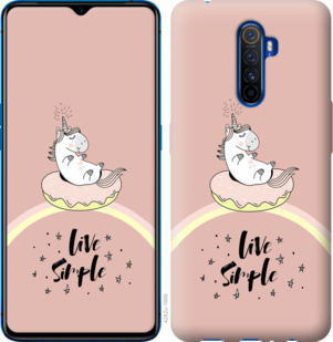 

Чехол Единорожка в пончике для Realme X2 Pro 918712