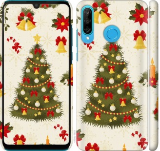 

Чехол Новогодняя елка для Huawei P30 Lite 759909