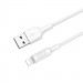 Фото Дата кабель Hoco X25 Soarer USB to Lightning (1m) (Білий) на vchehle.ua