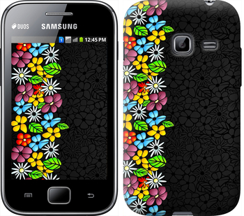 

Чехол цветочный орнамент для Samsung Galaxy Ace Duos S6802 102175