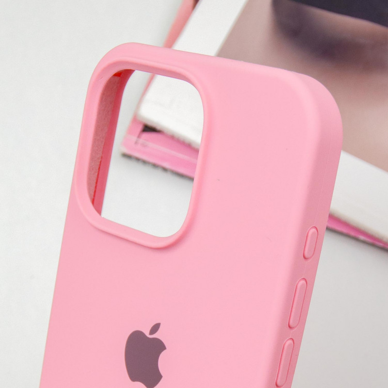 Купить Чехол Silicone Case Full Protective (AA) для Apple iPhone 16 Pro Max (6.9") (Розовый / Pink) на vchehle.ua