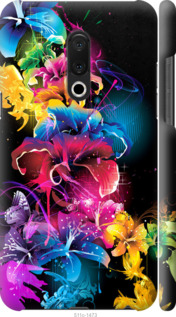 

Чохол Абстрактні квіти на Meizu 15 Plus 982704