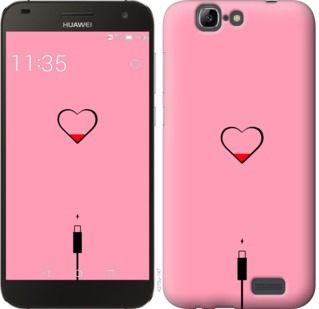 

Чехол Подзарядка сердца1 для Huawei Ascend G7 730396