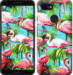 

Чехол Tropical background для Google Pixel 3 778713