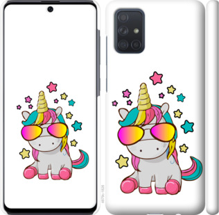 

Чехол Единорог в очках для Samsung Galaxy A71 2020 A715F 911565