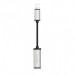 Переходник Baseus Fluency Apple Connector To 3.5mm Adapter Cable (Серебряный / Черный)