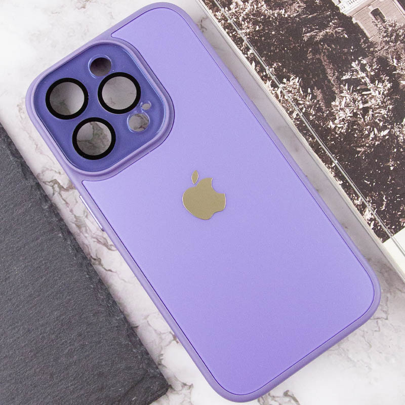 Купити Чохол TPU+Glass Sapphire Midnight на Apple iPhone 13 Pro (6.1") (Фіолетовий / Ultra Violet) на vchehle.ua