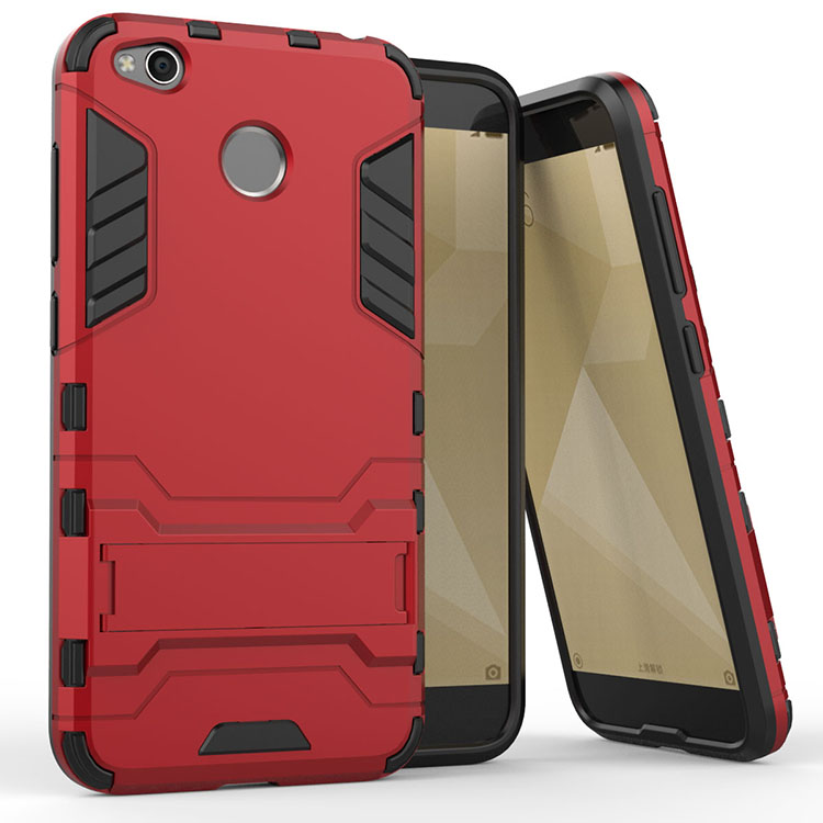 

Ударостійкий чохол-підставка Transformer на Xiaomi Redmi 4X с мощной защитой корпуса (Червоний / Dante Red) 81996