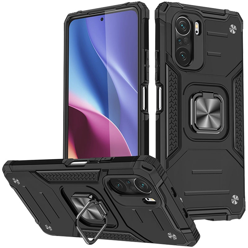

Ударостійкий чохол Union Ring for Magnet для Xiaomi Redmi Note 10 (Чорний) 1126961