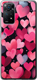 

Чохол Серця 4 для Xiaomi Redmi Note 11 (Global) 1646080