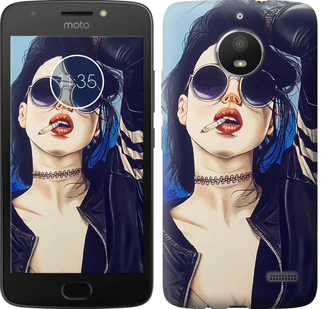 

Чохол Дівчина на стилі на Motorola Moto E4 690410