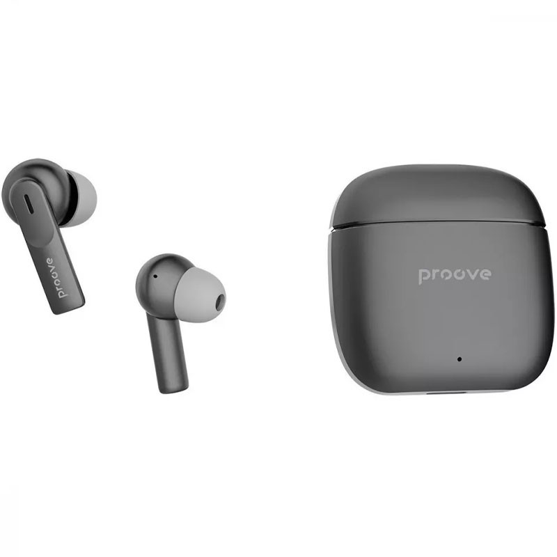 Фото Бездротові TWS навушники Proove Cold Sound (Gray / Black) на vchehle.ua