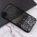 Фото TPU чохол Spangle star із захистом камери на Apple iPhone XR (6.1") (Чорний) на vchehle.ua