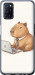 Чехол Funny Capybara CEO Working для Oppo A52