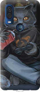 

Чехол gamer cat для Motorola One Vision 777345