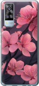 Чехол Пурпурная сакура для Vivo Y51 2020