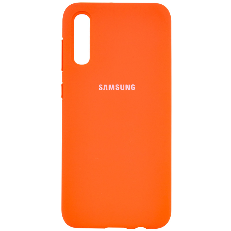 

Чохол Silicone Cover Full Protective (AA) для Samsung Galaxy A50 (A505F) (Помаранчевий / Orange) 708995